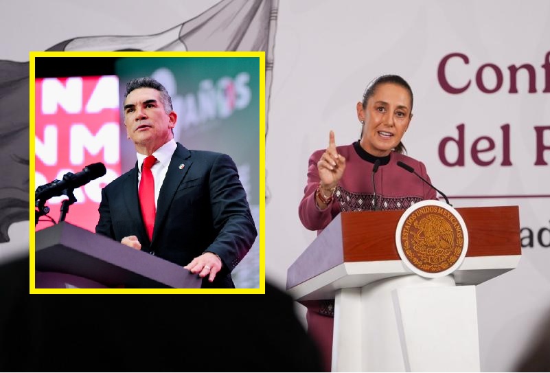 Festeja Sheinbaum que el INE prohíba a “Alito” Moreno llamar “narcopartido” a MoReNa