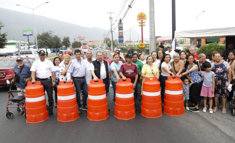 Avanza la modernidad en Escobedo con la conclusión de la Cuarta Etapa de la Av. Raúl Salinas