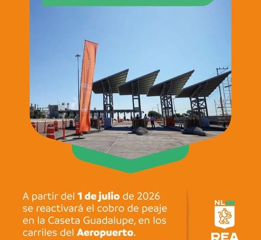 Aplican nuevamente cobro en Caseta  de Autopista al Aeropuerto
