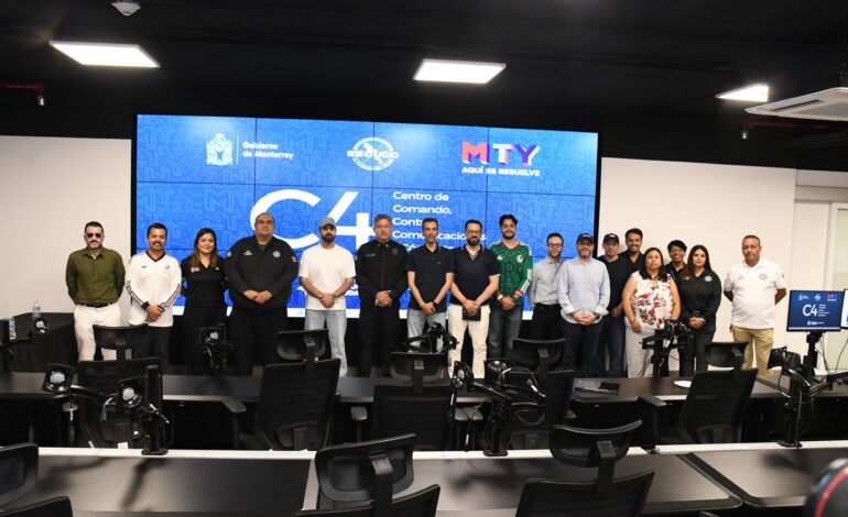 Sorprende tecnología de Monterrey a Delegación de Arabia Saudita que visitó el C4
