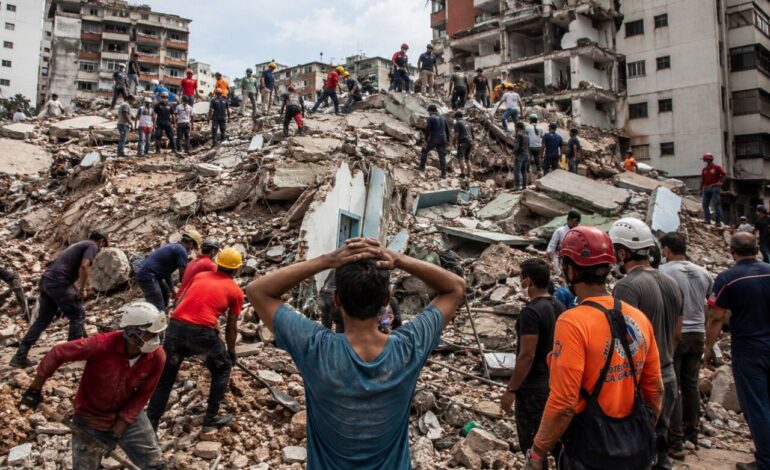 Venezuela reporta 3 mil 900 muertos por doble sismo y casi 17 mil heridos
