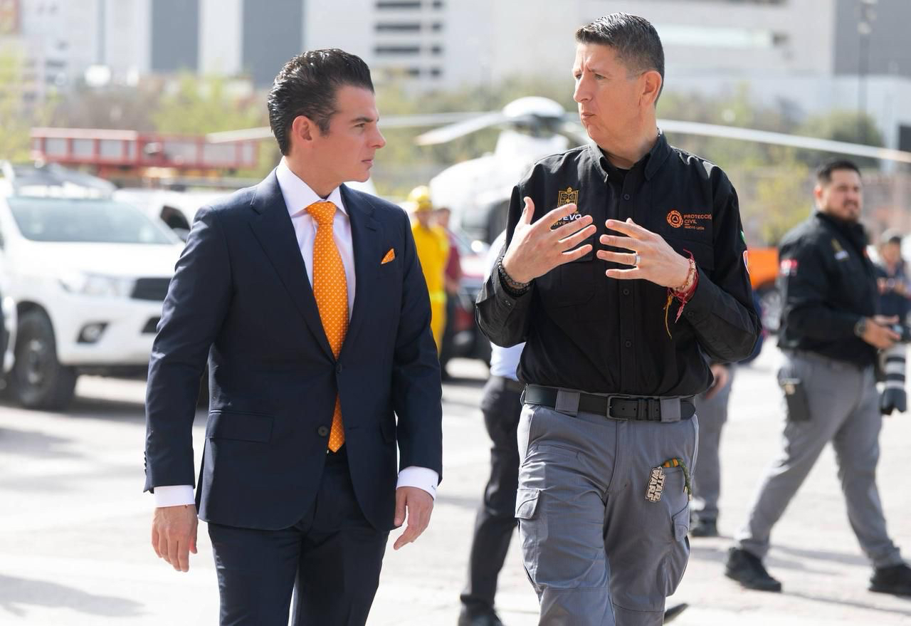 Miguel Flores reconoce trabajo de Protección Civil y corporaciones de Nuevo León en partidos del Mundial FIFA 2026