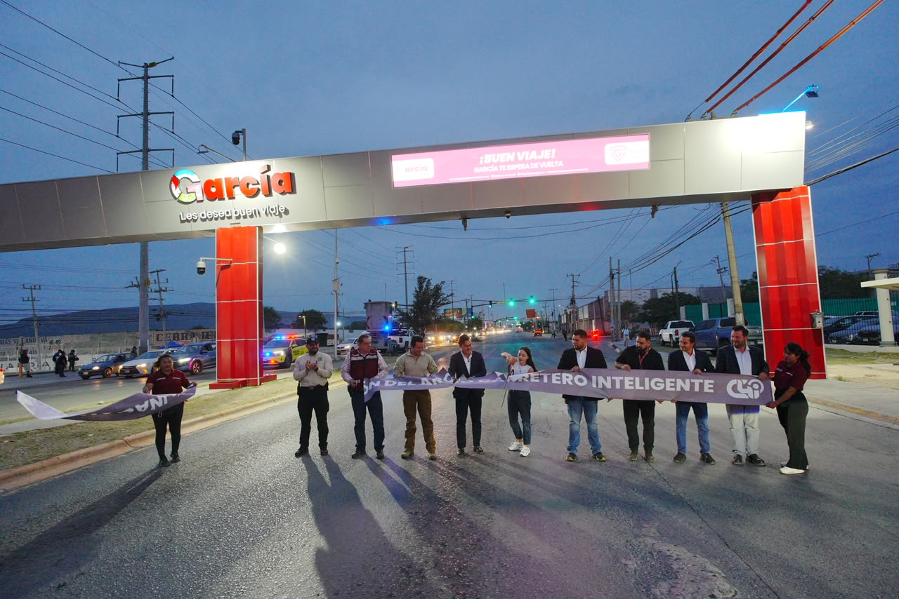 Blinda García acceso al municipio con nuevo «Arco Carretero Inteligente»