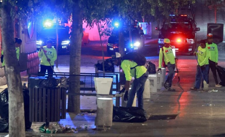 Hubo diversión y juego… pero también basura: Retira Monterrey 238 toneladas de corredores mundialistas