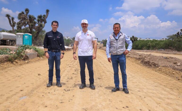 Supervisa alcalde de Monterrey obras del Circuito Vial Poniente
