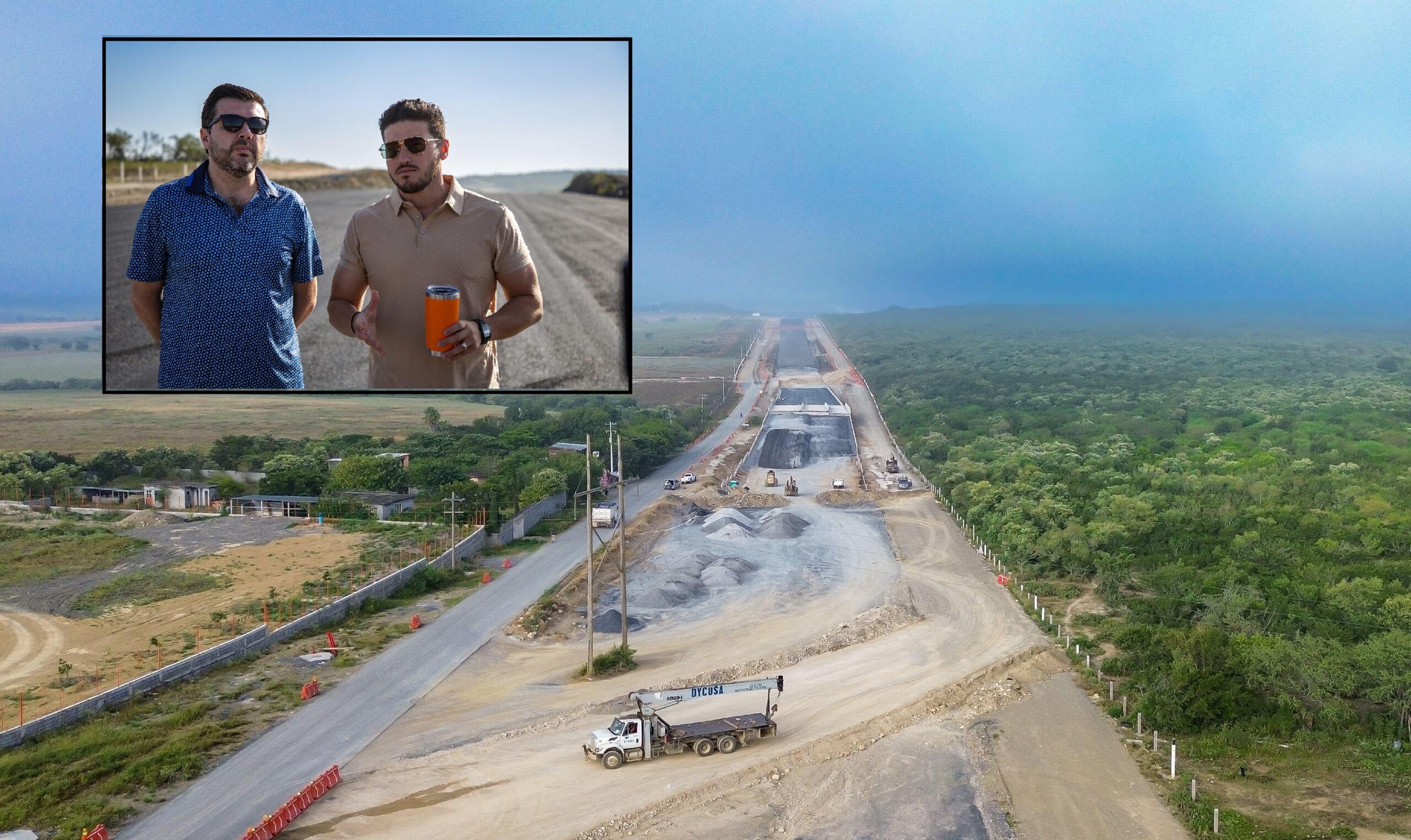 Supervisa Samuel obras de la Interserrana