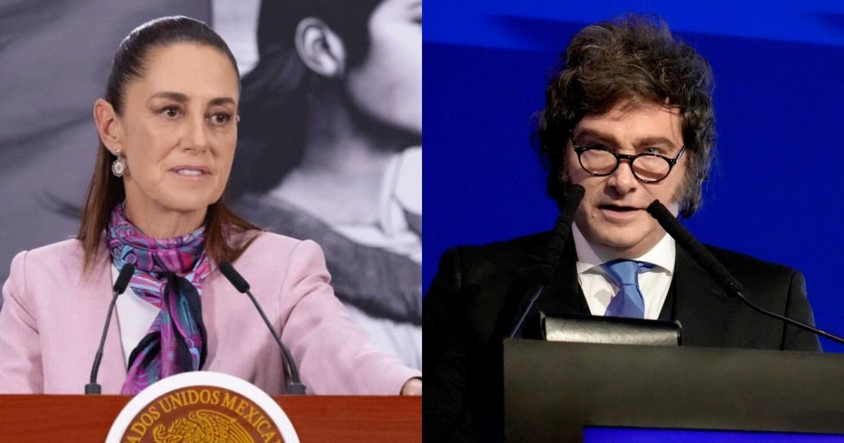 Rechaza Sheinbaum acusación de Milei sobre supuestaccampaña para desacreditar a Argentina
