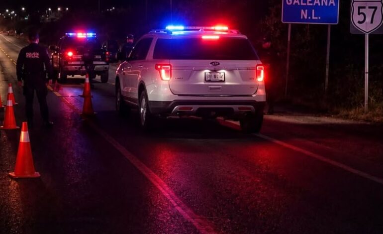 Falta de placa en troka delata a dos hombres que traían 24 arma de fuego en Galeana