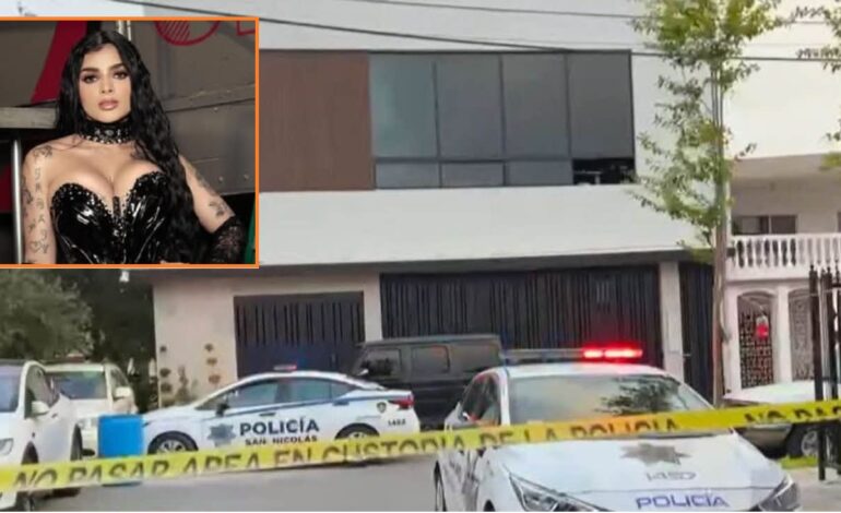 Grupo de encapuchados someten y asaltan a Karely Ruiz en su casa