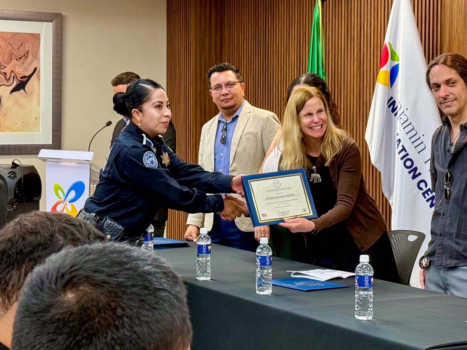 Fortalece San Pedro la profesionalización de su Policía con capacitación internacional