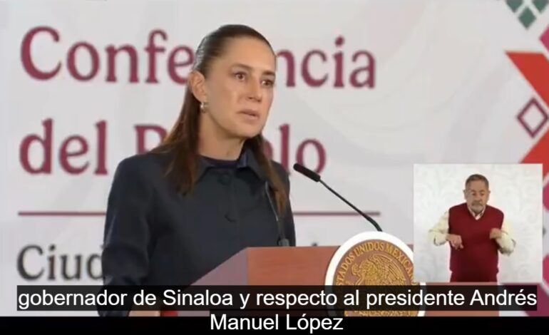 Sheinbaum asegura que Ken Salazar descartó que AMLO tuviera vínculos con el crimen organizado