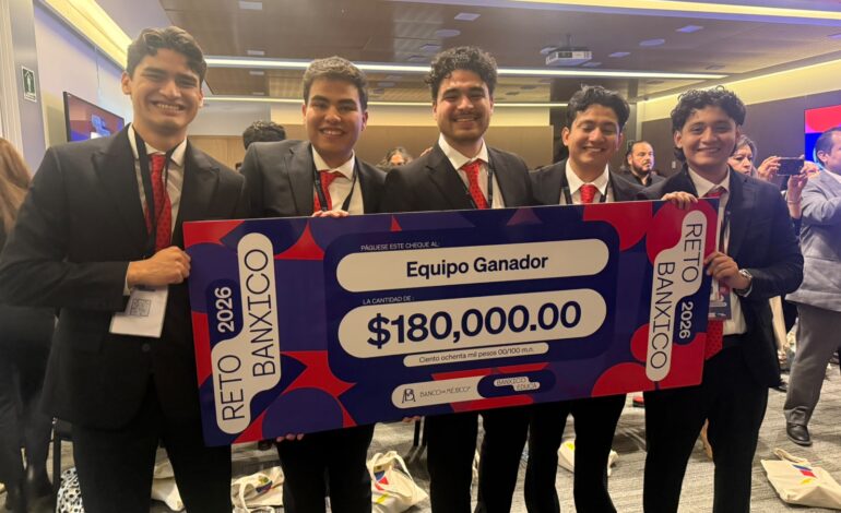 Estudiantes UANL triunfan en Reto Banxico