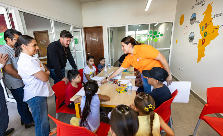 Inaugura Samuel García Primera Fase del Macrocentro Comunitario en Allende