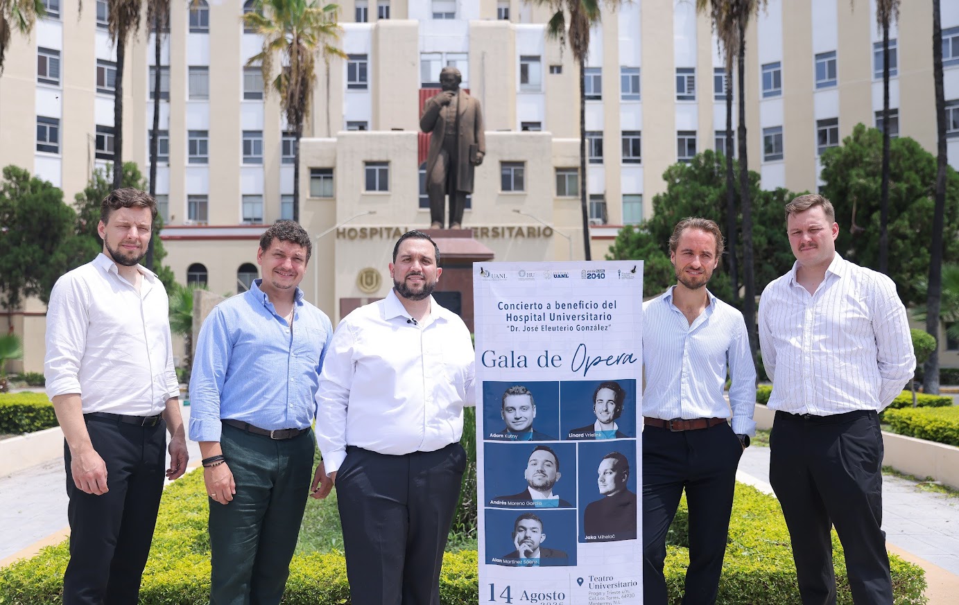 Reunirá Gala de Ópera talento internacional en apoyo al Hospital Universitario de la UANL