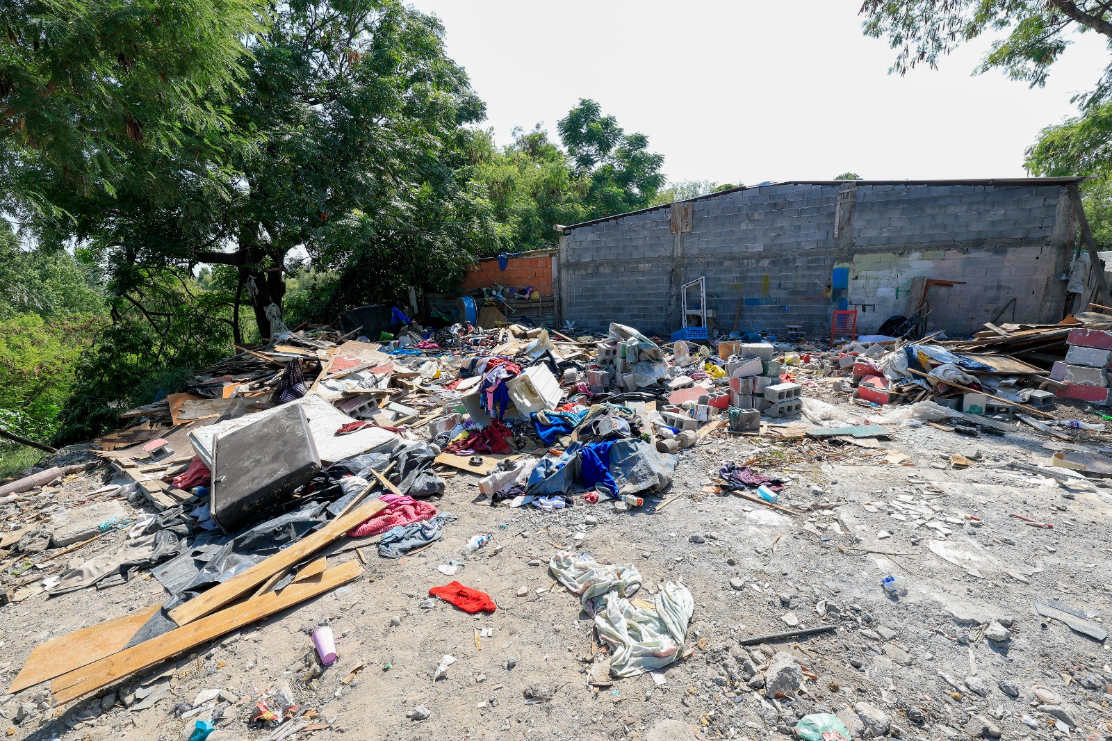 Busca Guadalupe transformar predio para bienestar de vecinos en la Valle Hermoso