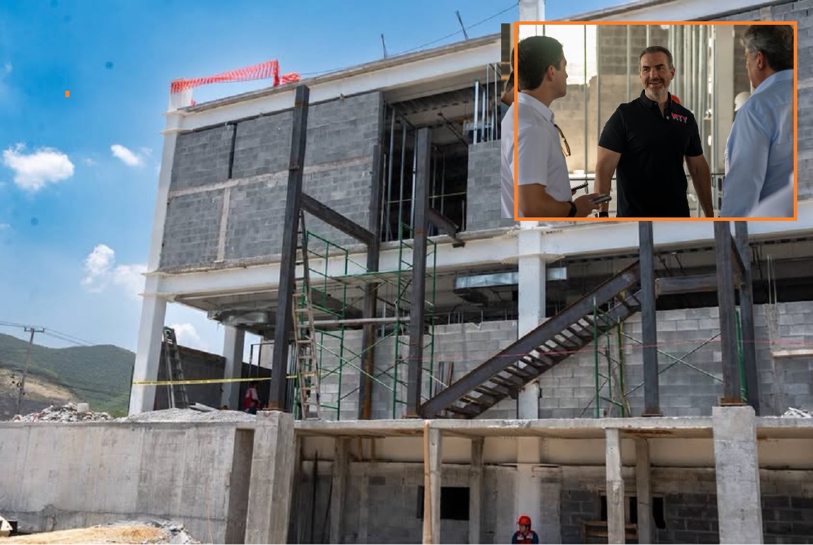 Monterrey registra un 72 % de avance en la construcción del nuevo C4 Zona Sur