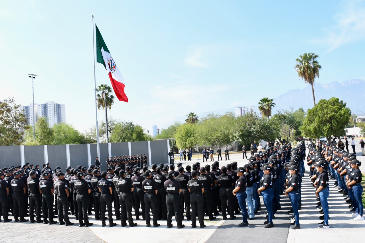 Conmemora Gobierno de Monterrey seis años de la Academia de Policía