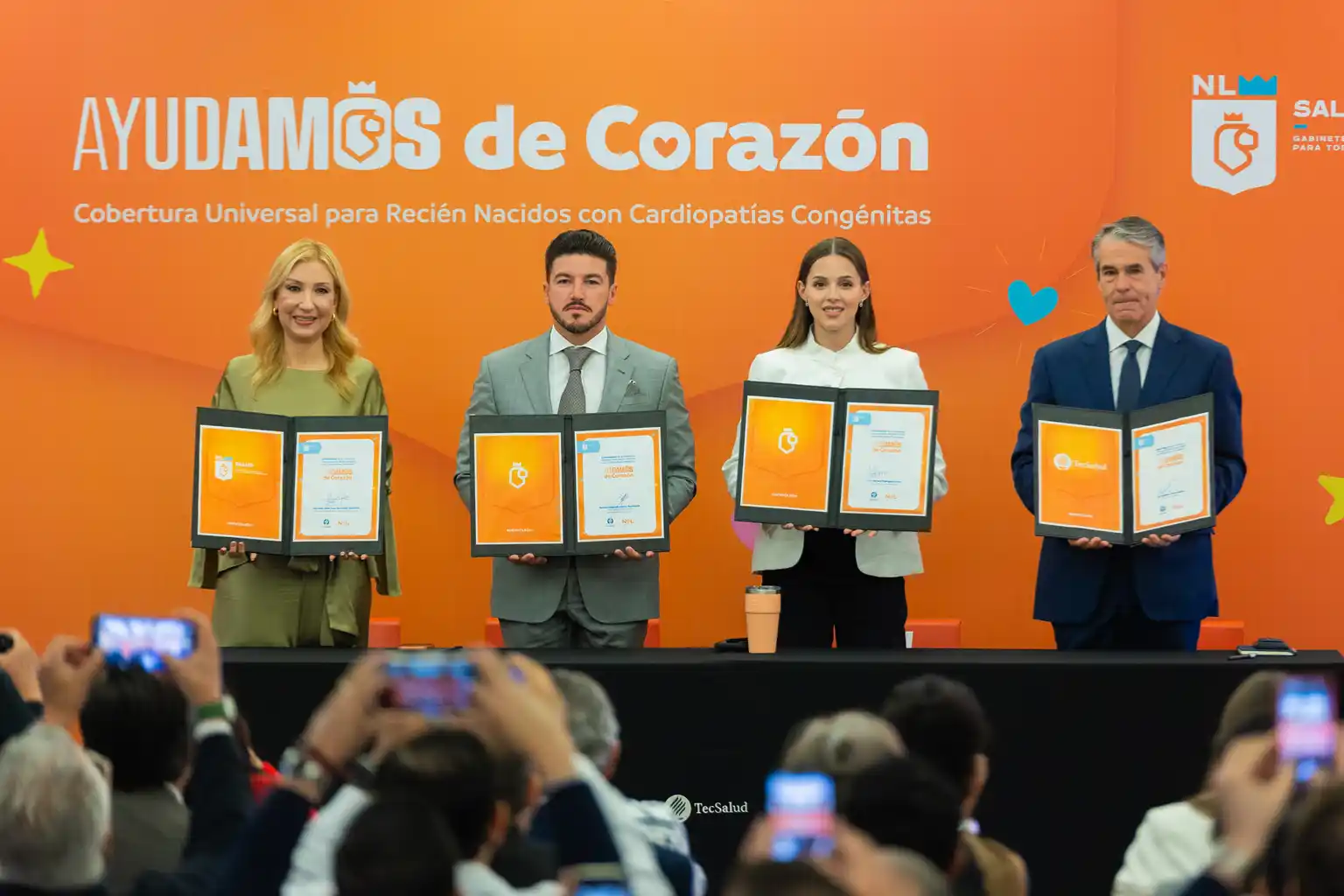 Estado y Tec Salud firman Acuerdo de colaboración «Ayudamos de Corazón» para atender cardiopatías congénitas en recién nacidos
