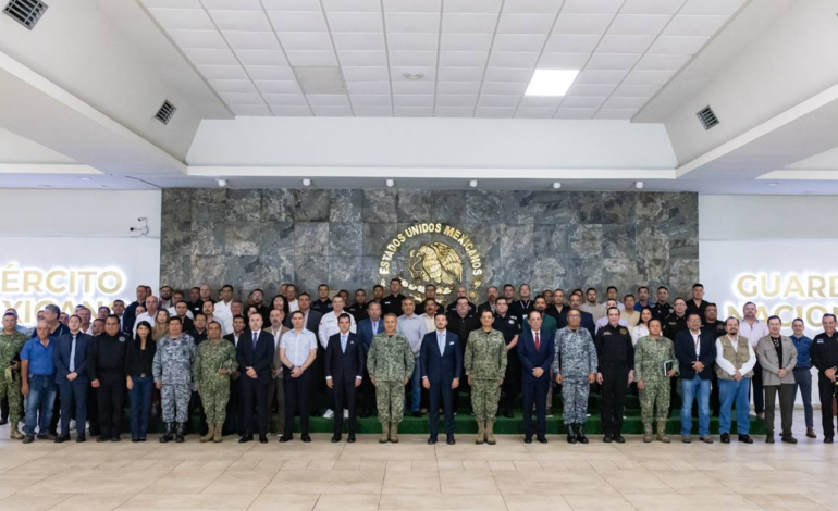 Reconocen a Nuevo León por su coordinación para reducir delitos