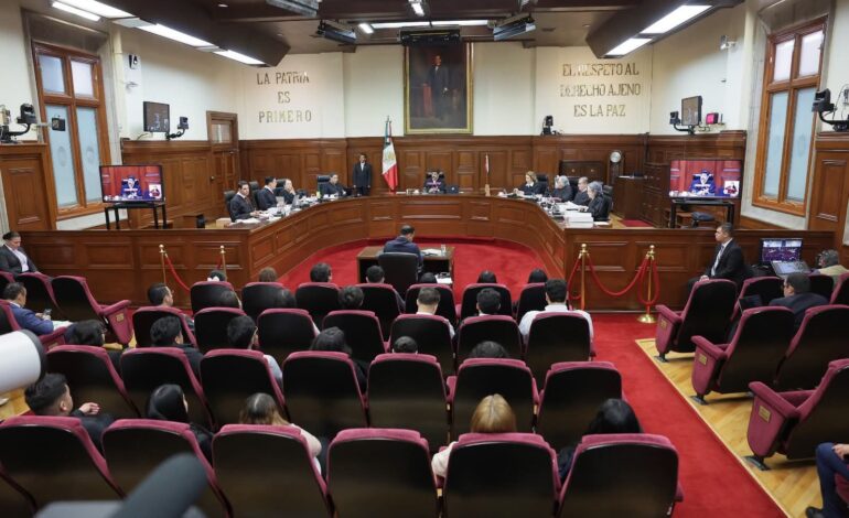 Solicita la Corte 6 mil 104 millones de pesos para su presupuesto del 2027
