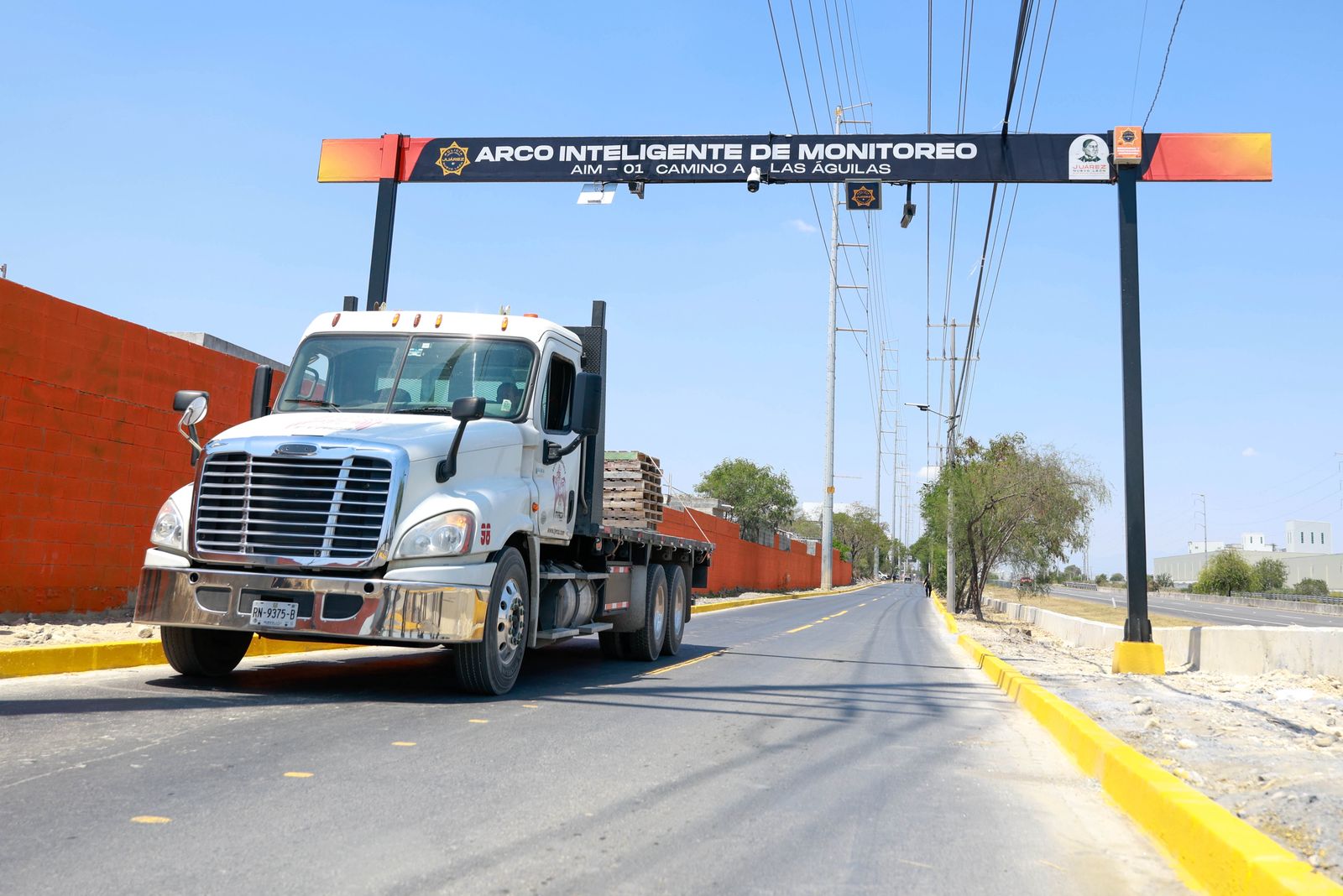 Refuerza Juárez vigilancia con primer  Arco Inteligente de Monitoreo