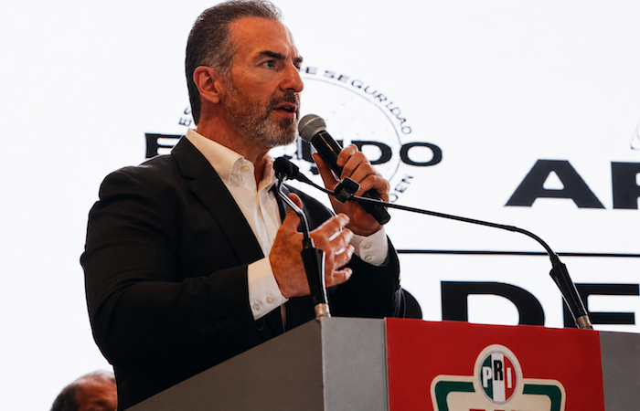 Comparte Adrián de la Garza experiencias en temas de inseguridad en Foro Nacional del PRI