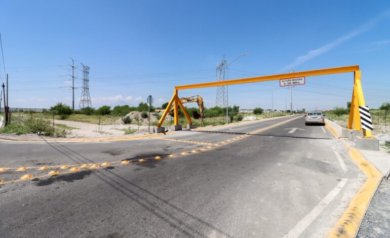 Construye Municipio de Apodaca conexión con Autopista al Aeropuerto
