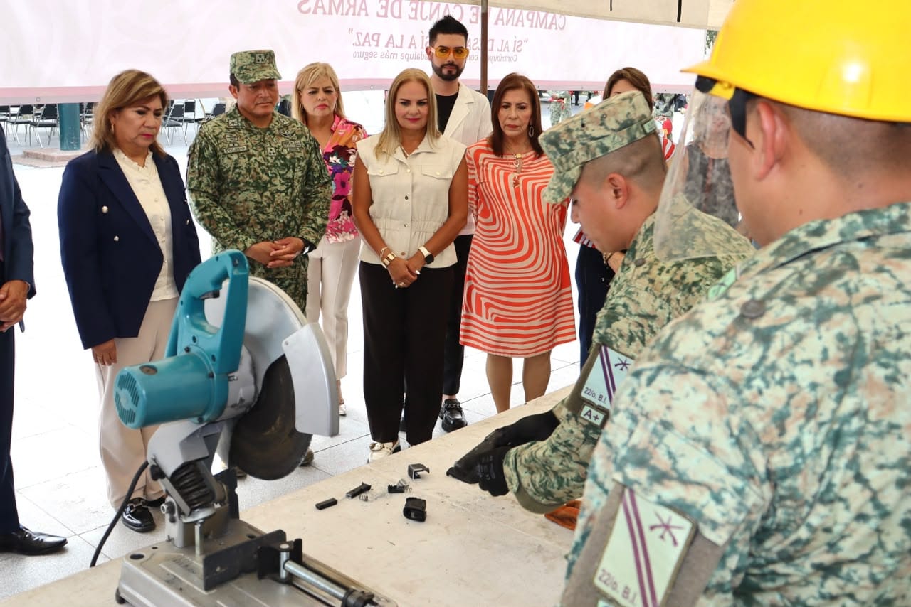 Inicia Sedena en Guadalupe Campaña de canje de armas