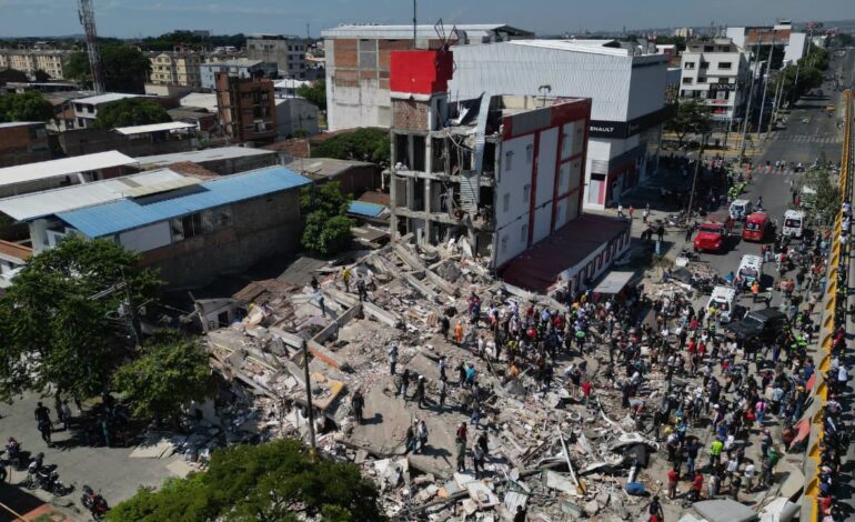 Registra Colombia 319 víctimas mortales del terremoto de hace 9 días