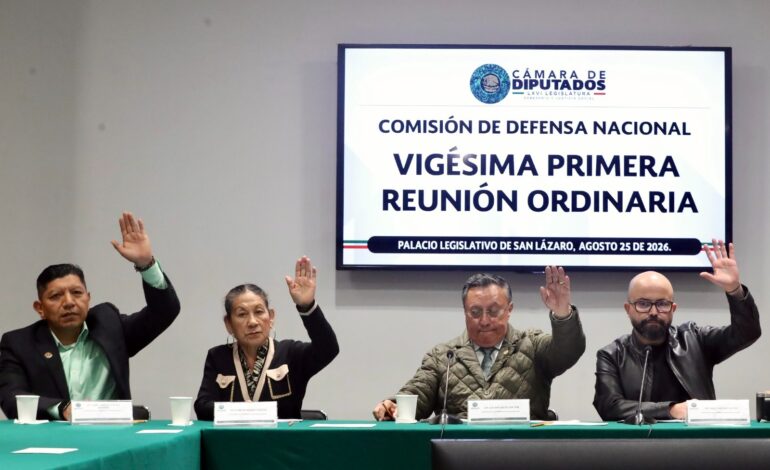 Incorpora Comisión de Defensa Nacional lenguaje incluyente y armoniza el Código Militar de Procedimientos Penales