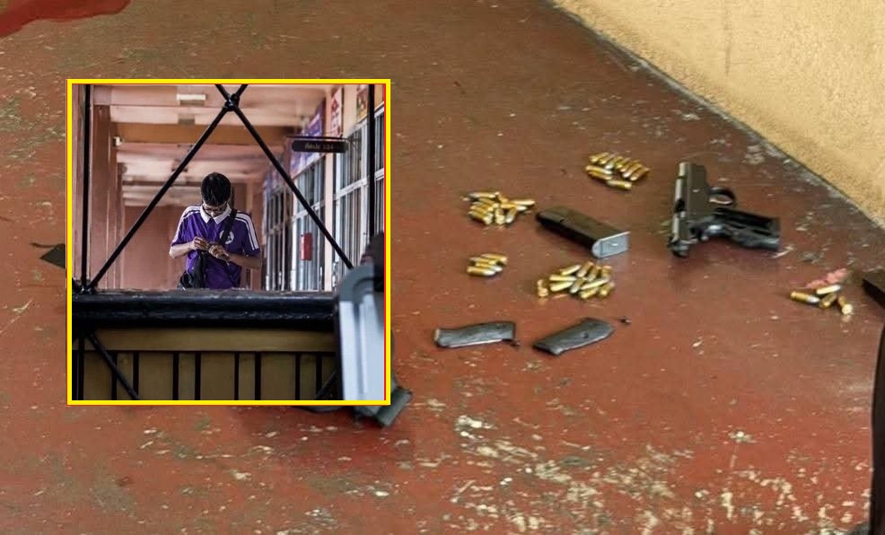 Chamaco de 14 años mata a sus abuelos y asesina a 8 personas en secundaria de Tailandia