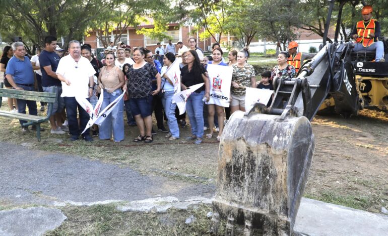 Renueva Municipio de Escobedo espacios públicos para beneficio de las familias