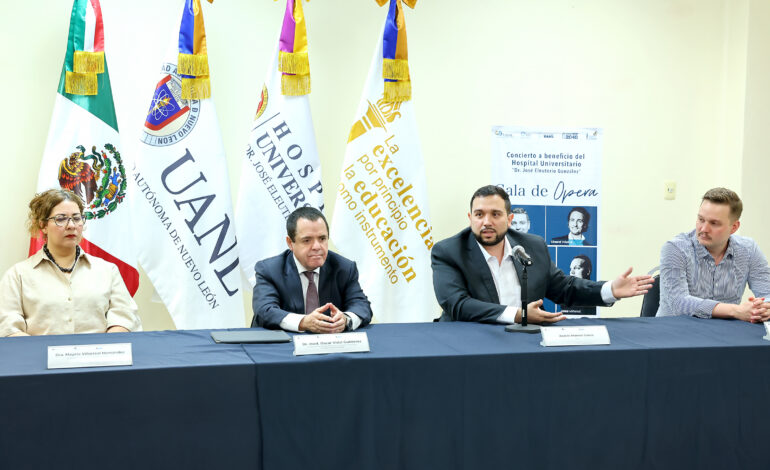 Unen voces de la UANL a beneficio del Hospital Universitario