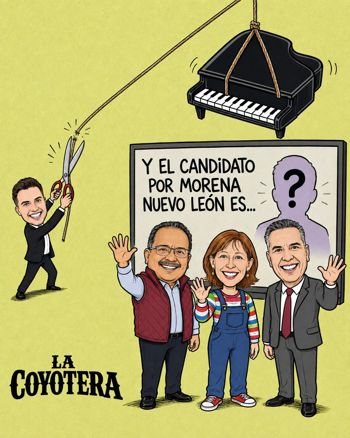 Morena ya tiene candidato… nomás falta que se pongan de acuerdo