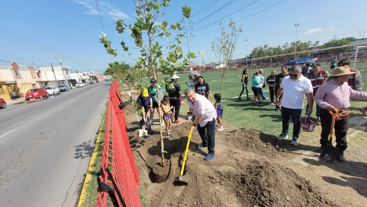 Ciudadanos y autoridades impulsan un Macro Pulmón Urbano en Escobedo