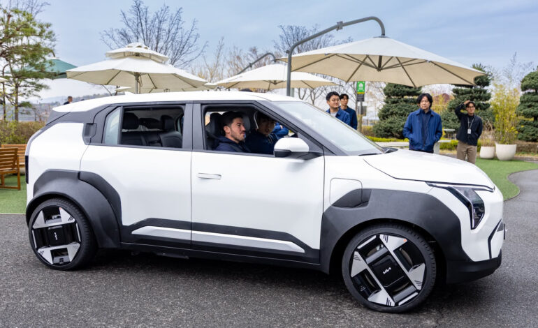 Está listo Nuevo León para fabricar el primer vehículo eléctrico de KIA en México