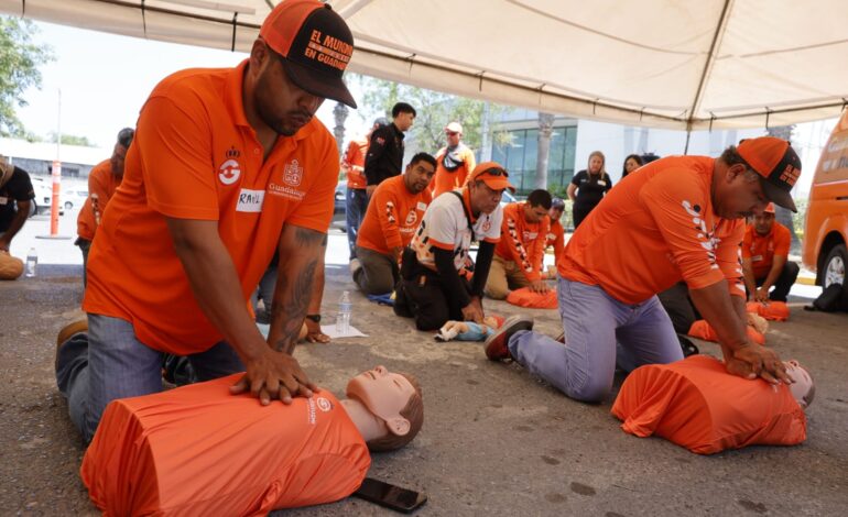 Capacitan al personal de Guadalupe en atención básica de emergencia