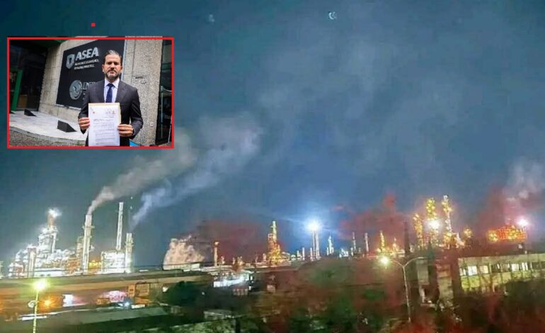 Solicita Medio Ambiente NL inspección urgente a la Refinería de Cadereyta