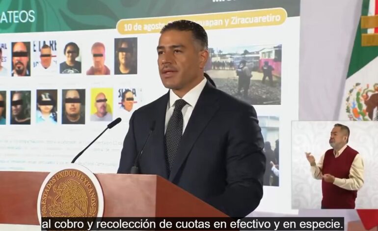 Tras apretón de EU, detienen en Michoacán a 12 personas por extorsión a aguacateros y transportistas