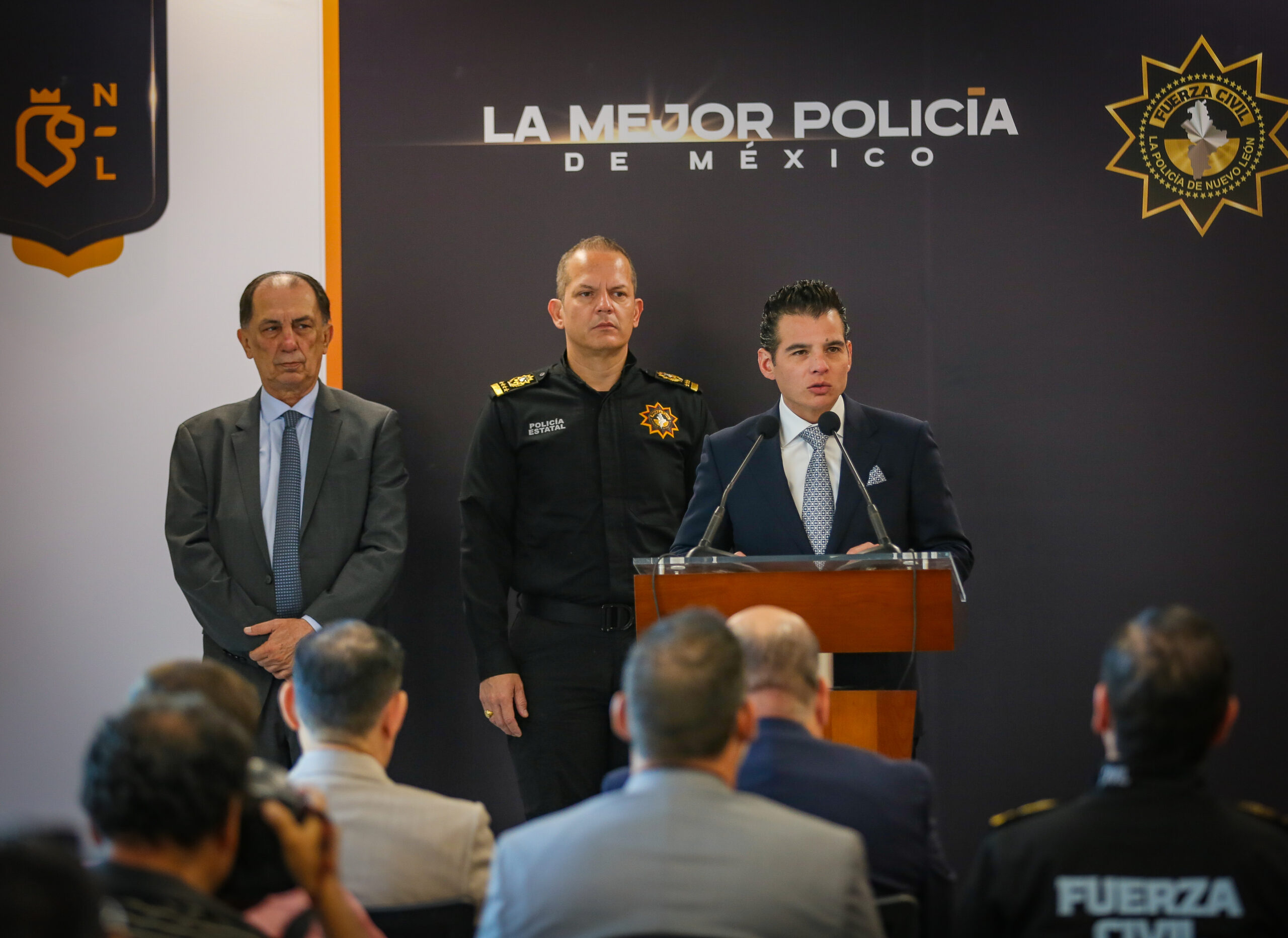 Reporta Mesa de Seguridad delitos a la baja y Fuerza Civil supera meta de 7 mil policías