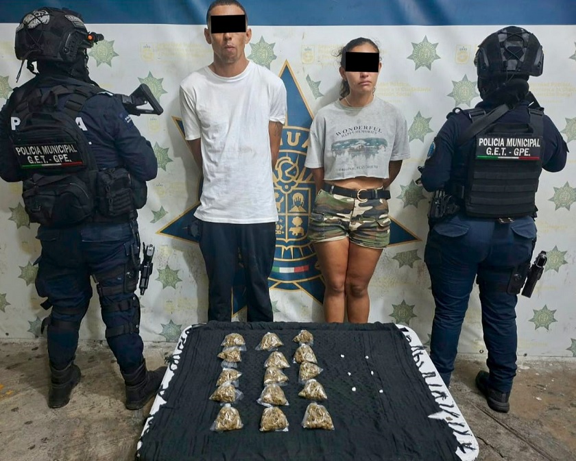 Se aceleran con la moto: Cargaban mota y coca
