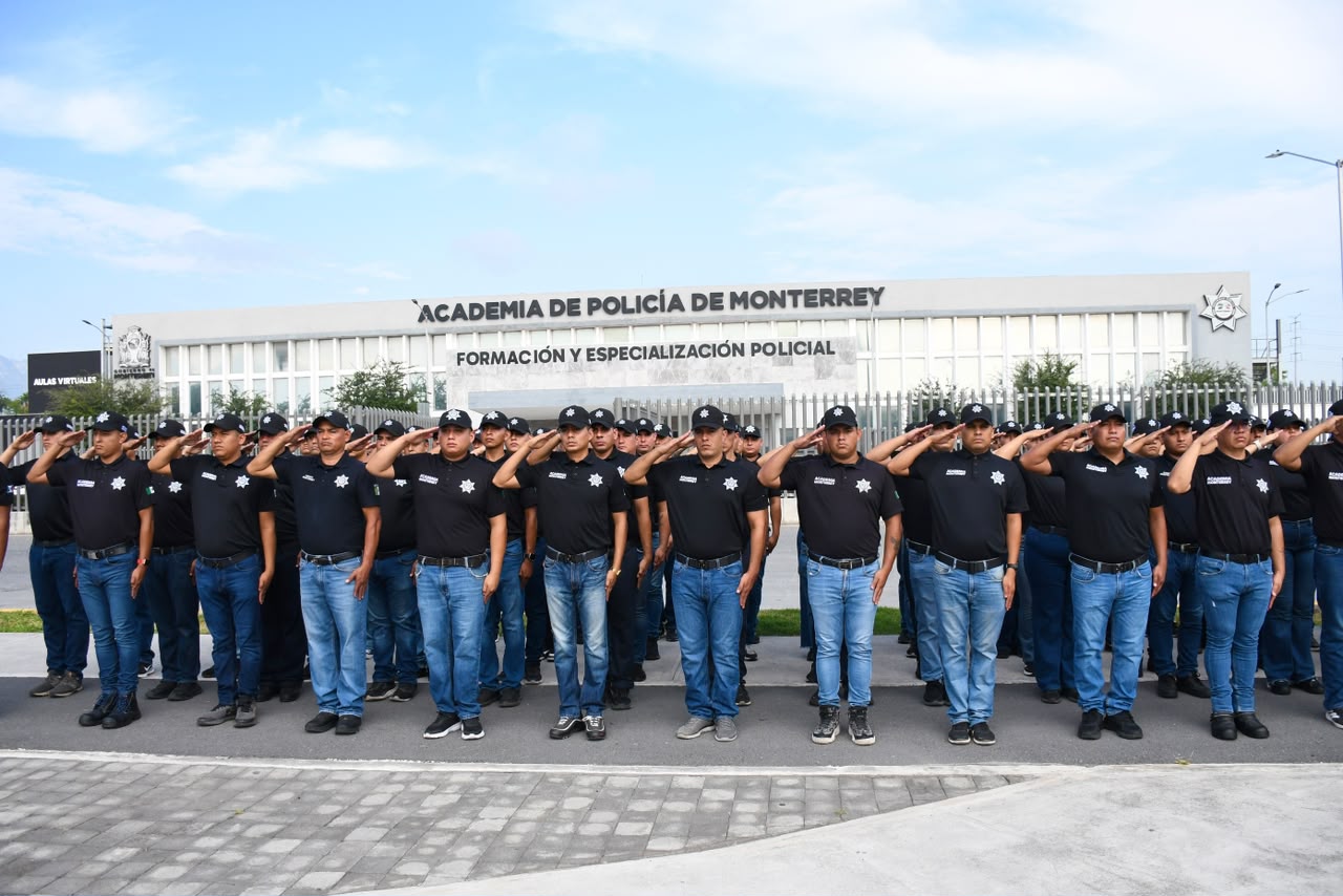 Conmemora Gobierno de Monterrey seis años de la Academia de Policía