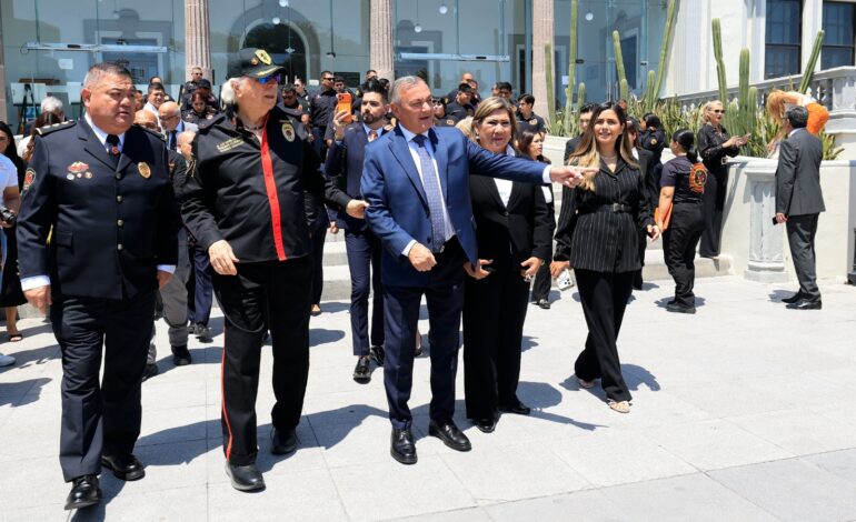 Reconoce Guadalupe a José Treviño Cañamar su liderazgo al frente de Bomberos
