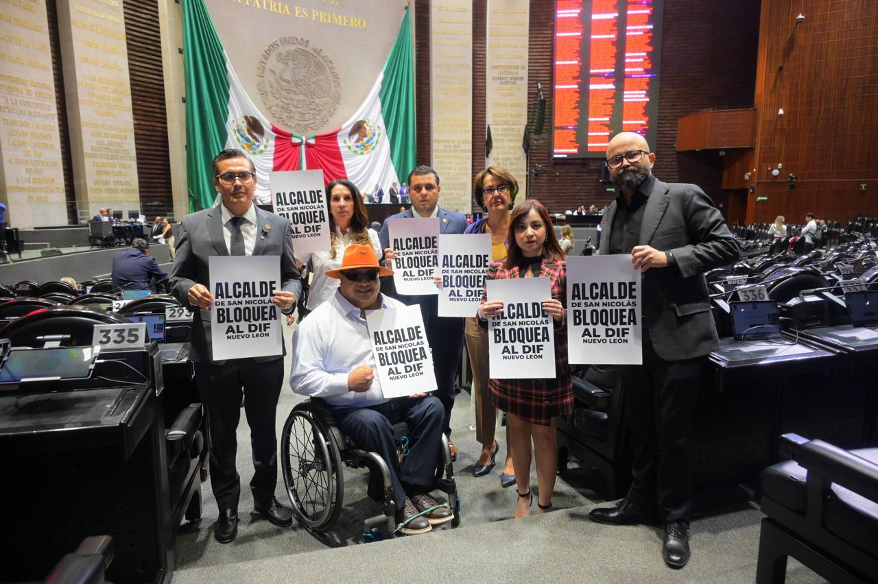Denuncia MC en el Congreso federal a Daniel Carrillo por bloquear recursos para el DIF Nuevo León