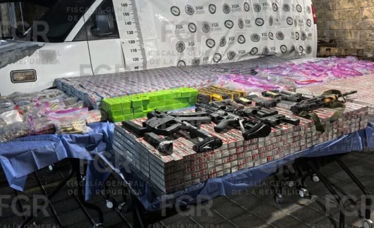 Trasladaba bajo un caballo, 11 armas de fuego y casi 188 mil cartuchos hábiles