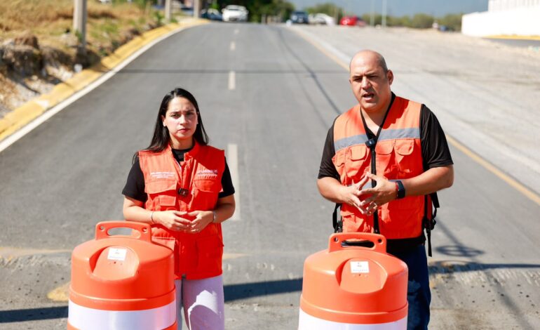 Entrega Gobierno de Juárez obra de pavimentación en Antiguo Camino a San Roque
