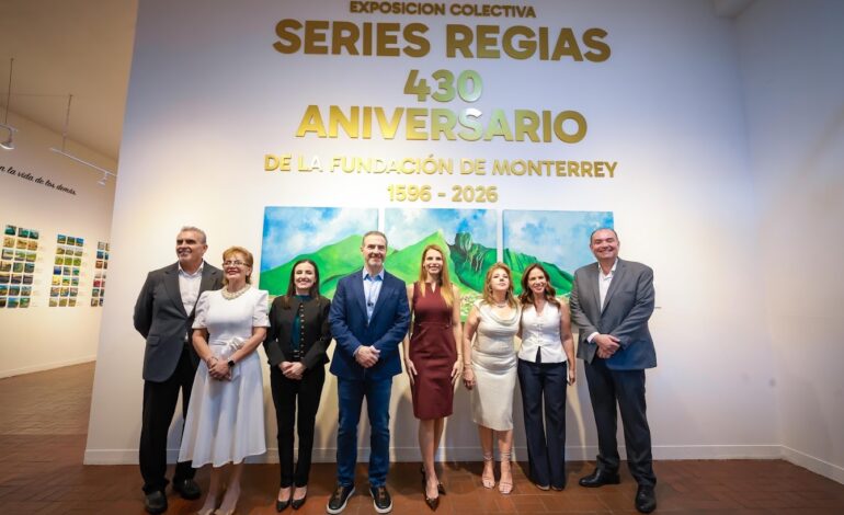 Presenta Monterrey exposición “Series Regias” con causa a favor de mujeres con cáncer de mama