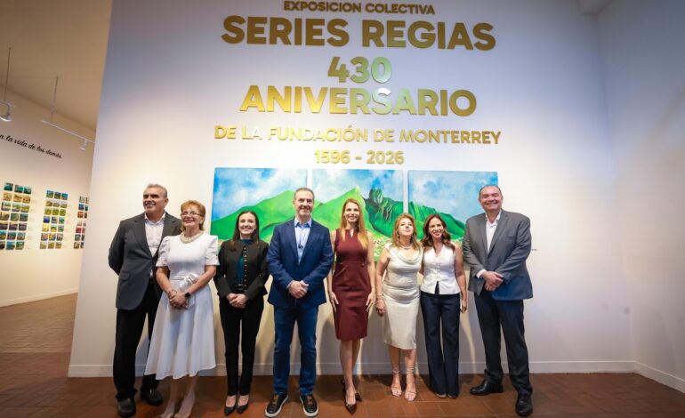 Inaugura Adrián de la Garza “Series Regias”, una muestra que refleja el alma regiomontana