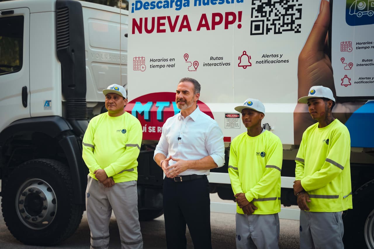 Presenta Municipio de Monterrey aplicación para consultar la ruta del camión de basura