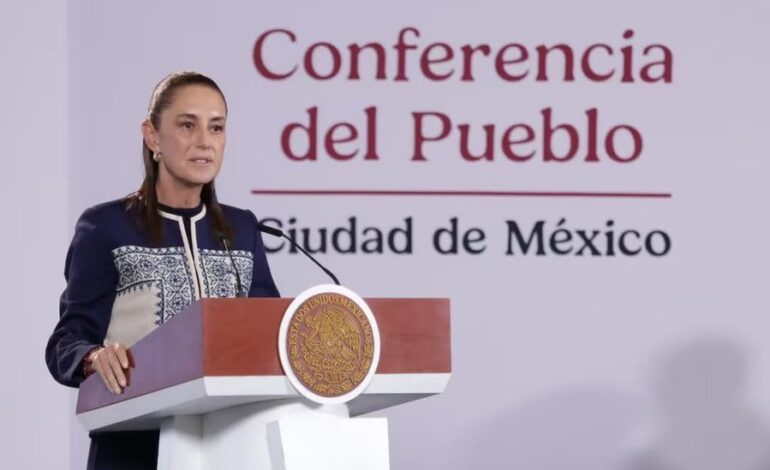 Cuestiona Sheinbaum a medios y asegura campaña contra su Administración